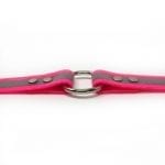 K-9 Komfort 1 Inch Reflective Pink Center Ring Collar