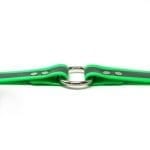 K-9 Komfort 1 Inch Reflective Neon Green Center Ring Collar