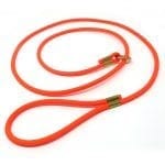 K-9 Komfort TufFlex Orange Round Slip Lead