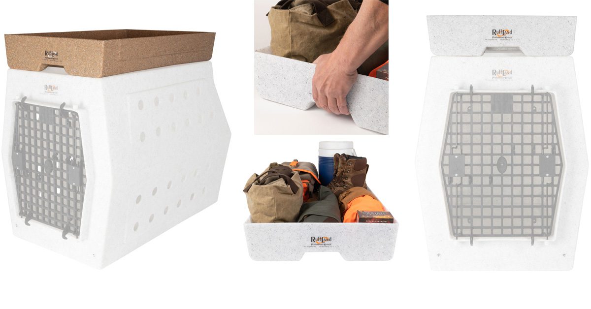 Ruff Land Kennels Easy Rider Top Tray Gear Storage Front Range Gun Dog