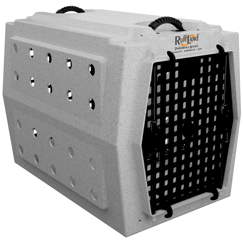 Ruff Land Kennels Intermediate Double Door Dog Kennel Front Range Gun Dog