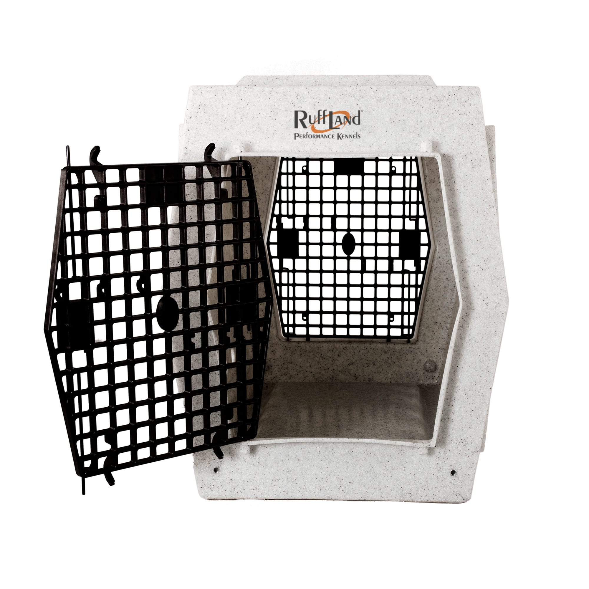 ruff tough kennels large double door