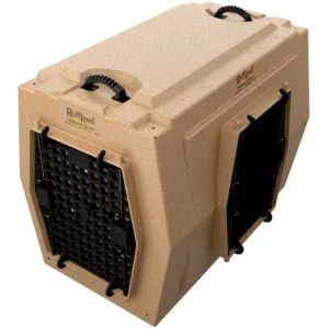 Ruff Land Kennels Large Double Door Right Side Entry Dog Kennel - Image 12