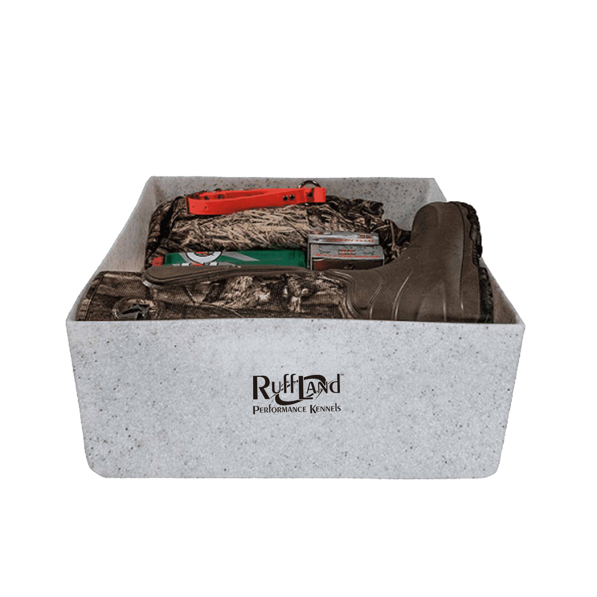 Ruff Land Kennels Top Tray Gear Storage Front Range Gun Dog