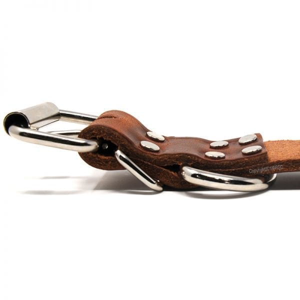 1 1/4 Inch Leather Collar
