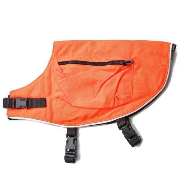 Mendota Orange Canine Field Jacket With Reflective