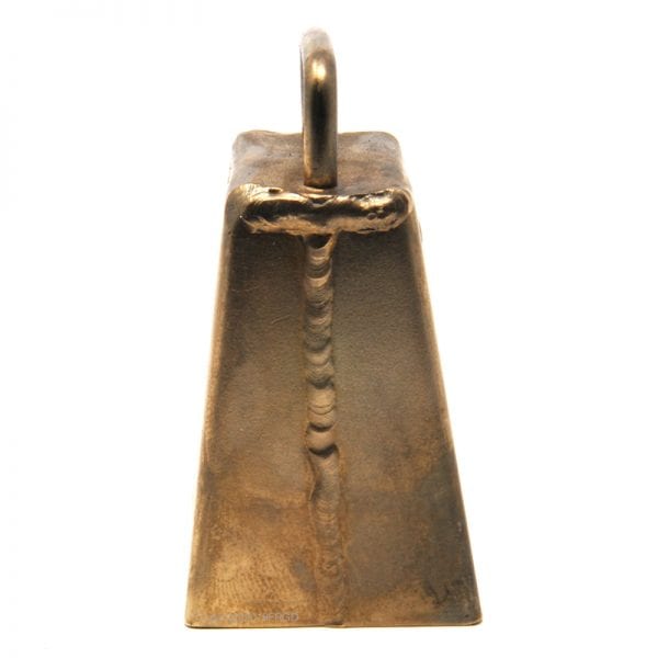 Sunkhaze Flewelling Handcrafted Dog Bell, Medium Bronze Plated