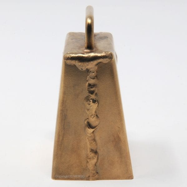 Sunkhaze Flewelling Handcrafted Dog Bell, Large Bronze Plated