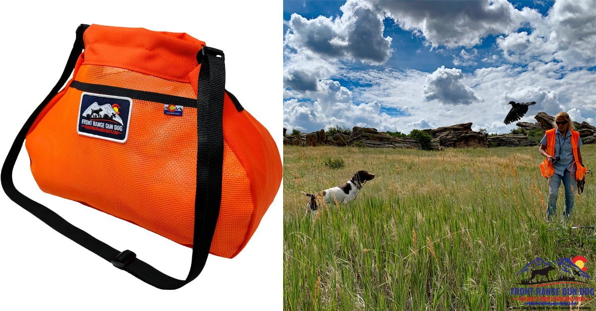 Large Live Bird Bag Made in Colorado Front Range Gun Dog