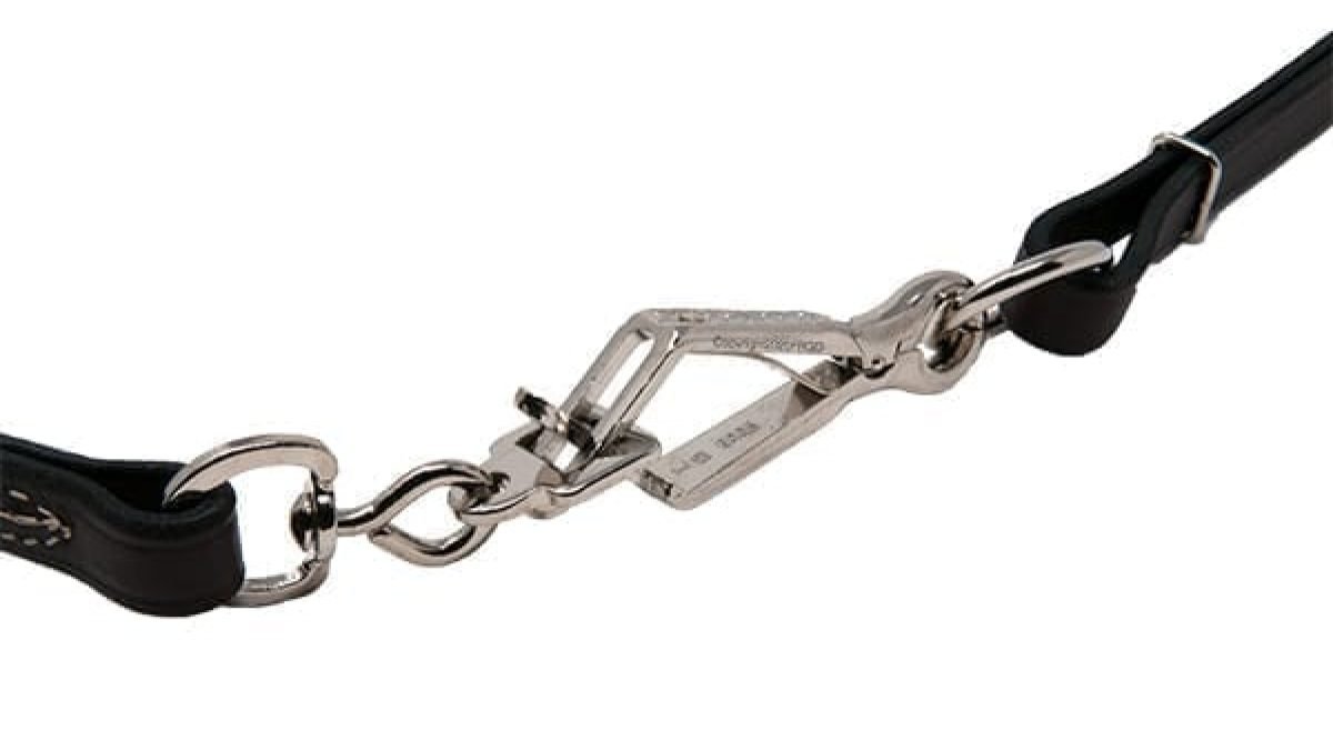 French Snap Leather Lead - One Hand Operation | Front Range Gun Dog