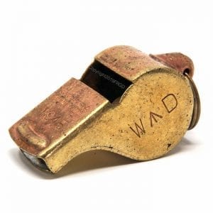 Acme Thunderer 58 Broad Arrow WD 1945 Distressed