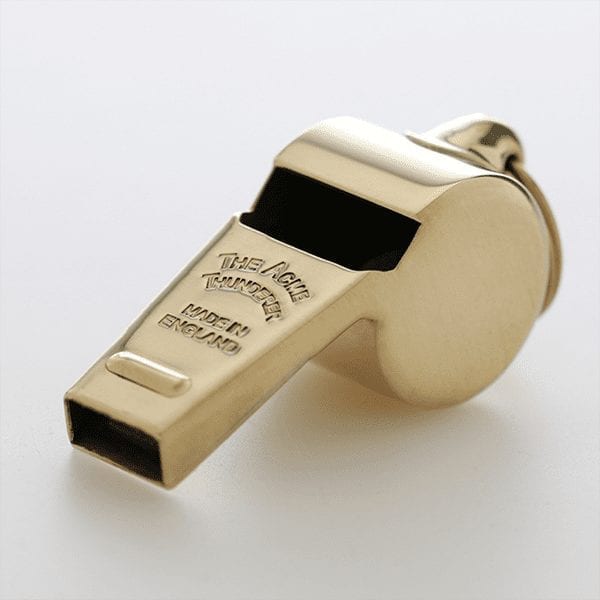 Acme thunderer 59.5 Polished Brass