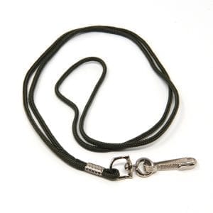 Kangaroo Leather Double Lanyard  Chocolate-Tan - Front Range Gun Dog