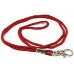 Swivel Hook Neck Lanyard Red