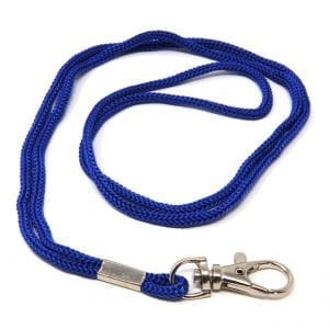 Swivel Hook Neck Lanyard Blue