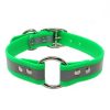 1 Inch Beta Reflective Collar RIC Green
