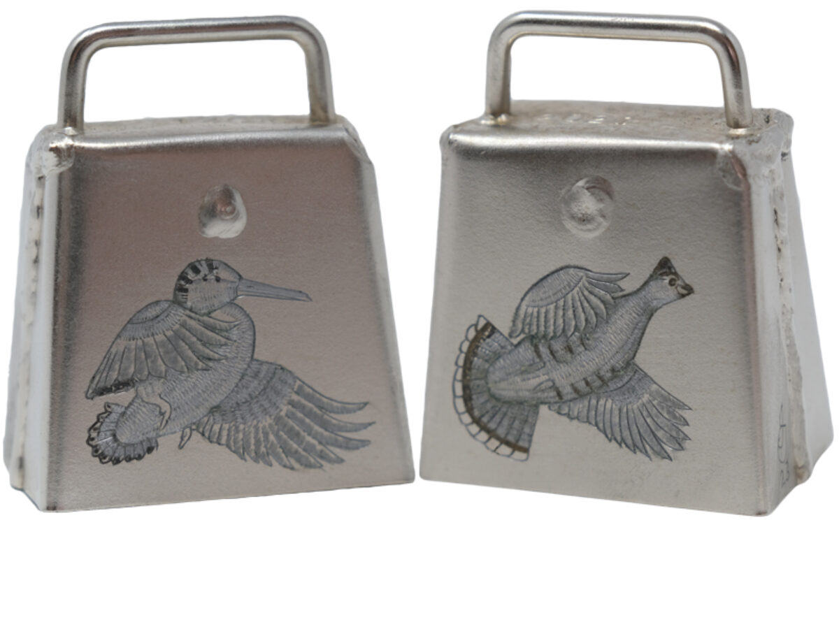 Hand Engraved Dog Bell - Front Range Gun Dog