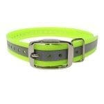 Neon Yellow 1 inch Universal Reflective Strap