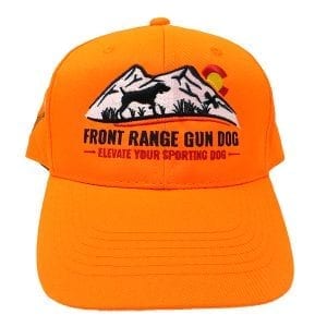 Front Range Gun Dog Blaze Orange Cap