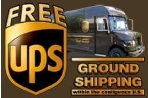 Free UPS Ground Shipping