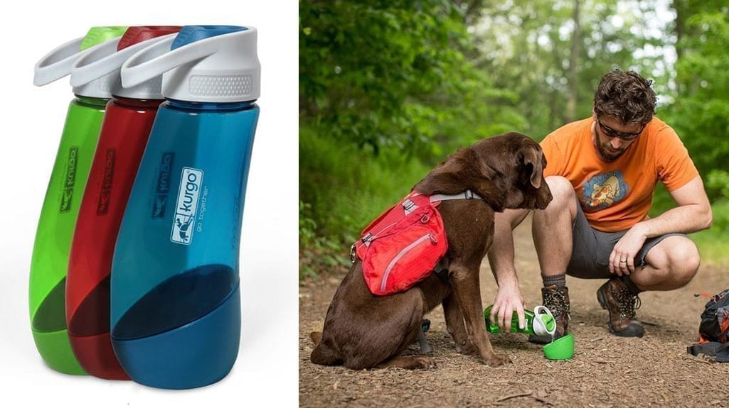 Gourd Water Bottle and Bowl Front Range Gun Dog