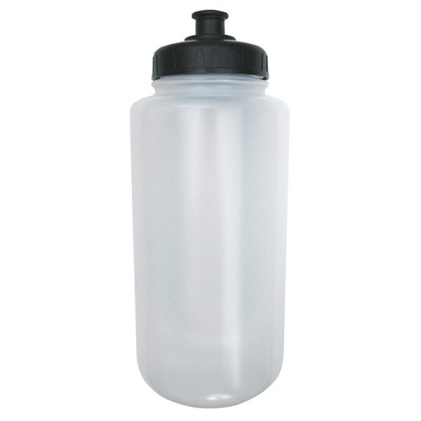 The 32 Ounce Water Bottle by A&R Sports is made of a clear BPA free plastic and has a push-pull wide mouth top.