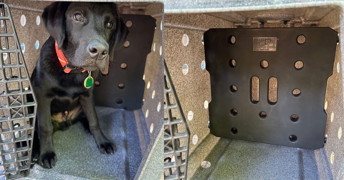 Ruff Land Kennels Divider - Front Range Gun Dog