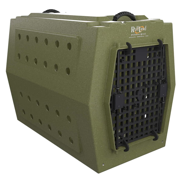 Ruff Land Kennels Large Dog Kennel OD Green