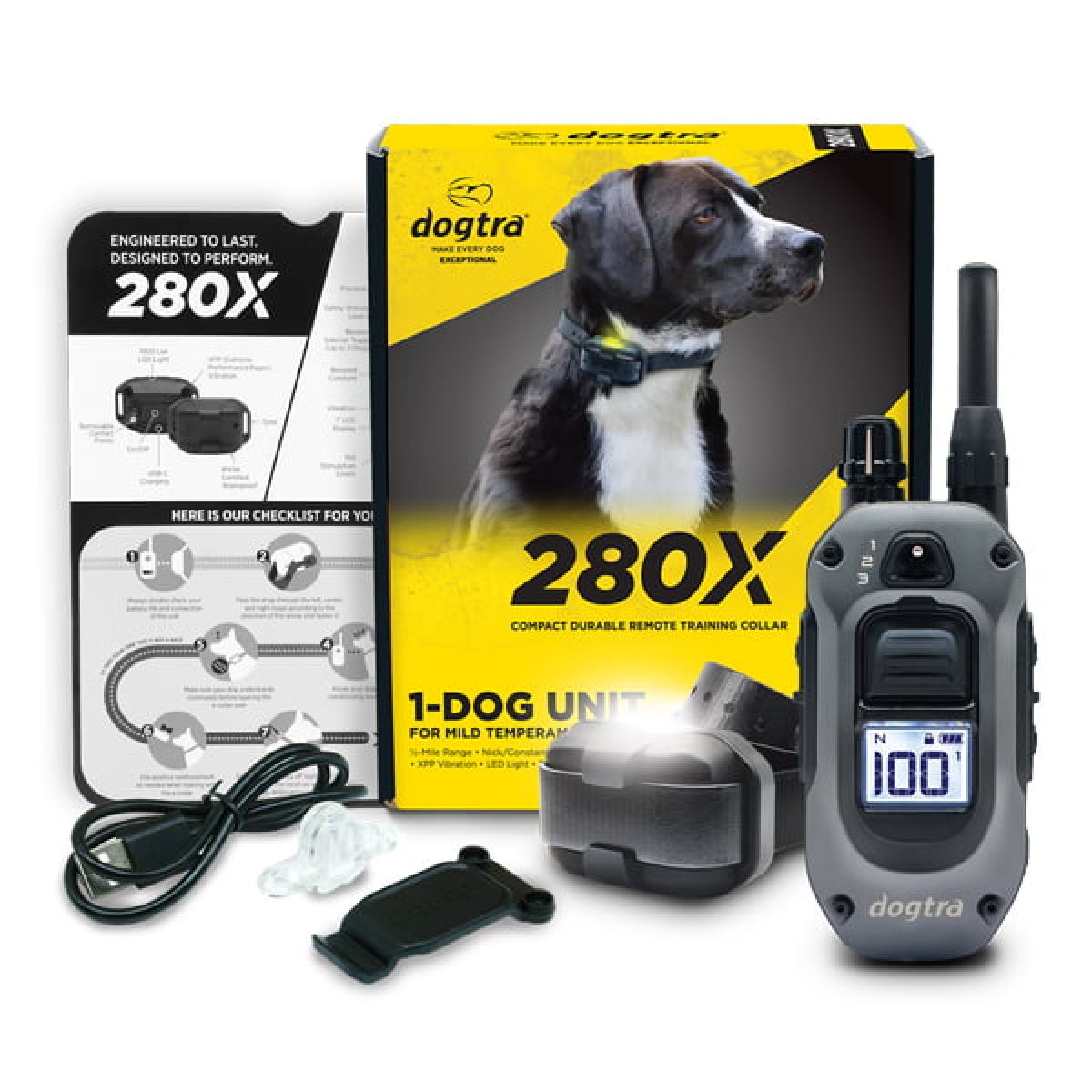 Dogtra 280X 1 Dog Unit - Front Range Gun Dog